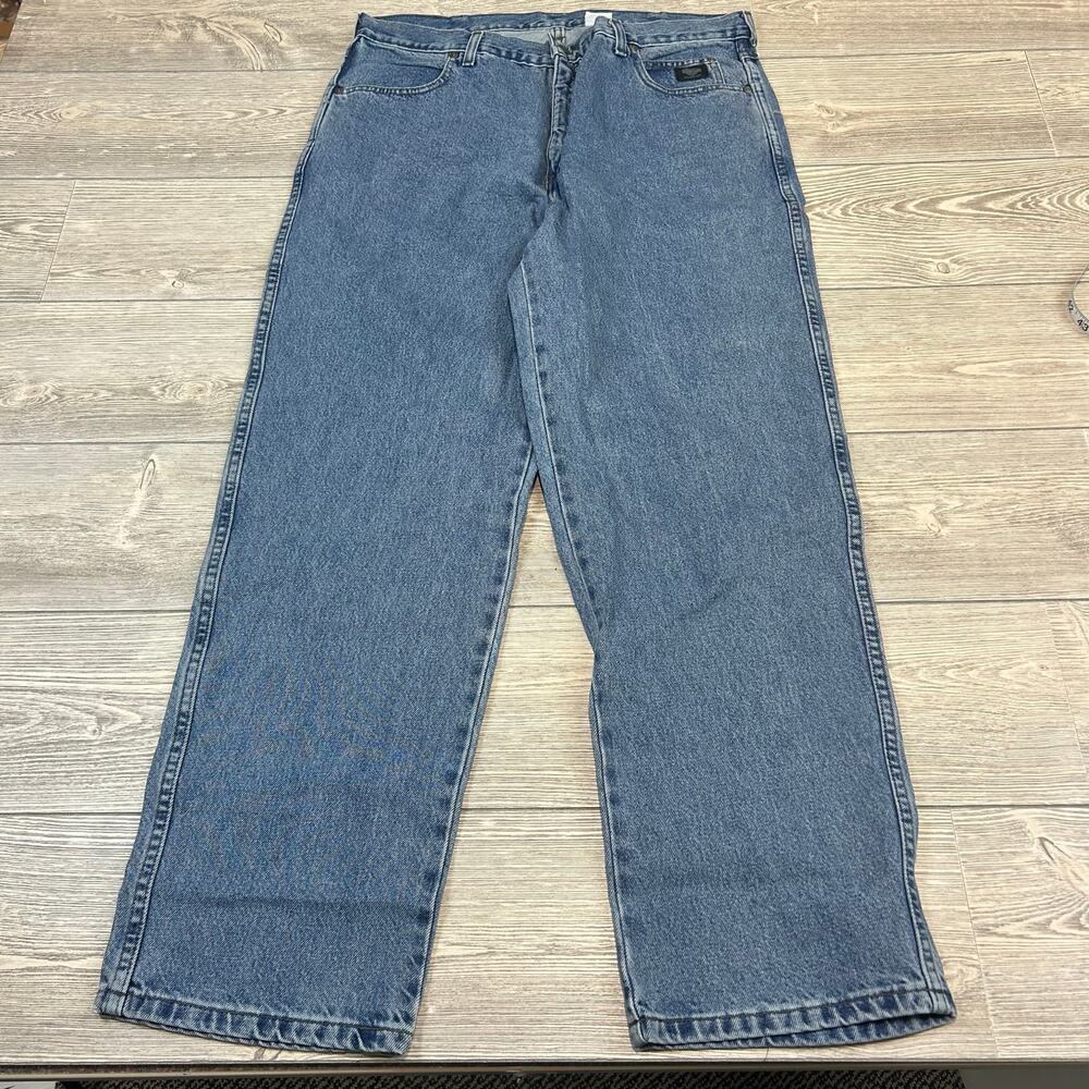 Harley-Davidson 38x32 Relaxed Fit Jeans Blue Denim NWT Biker 99103-98VM - Picture 3 of 3